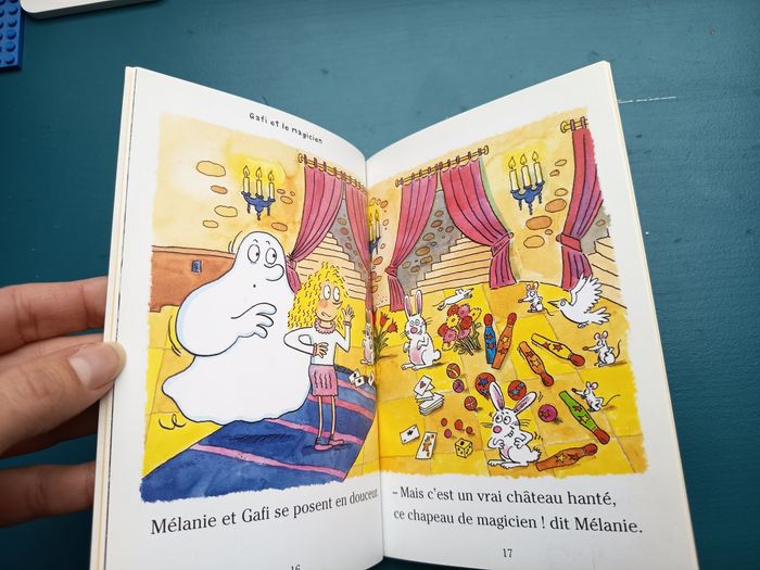 Livre roman enfant 1ères lectures, Gafi et le magicien, Éditions Nathan poche - photo numéro 3