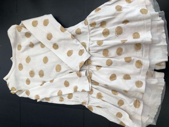 Robe à pois petit bateau 24 mous