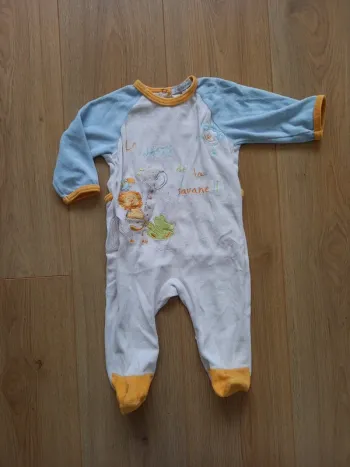 Pyjama chaud 1 pièce 9 mois