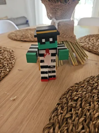Figurine minecraft zombie