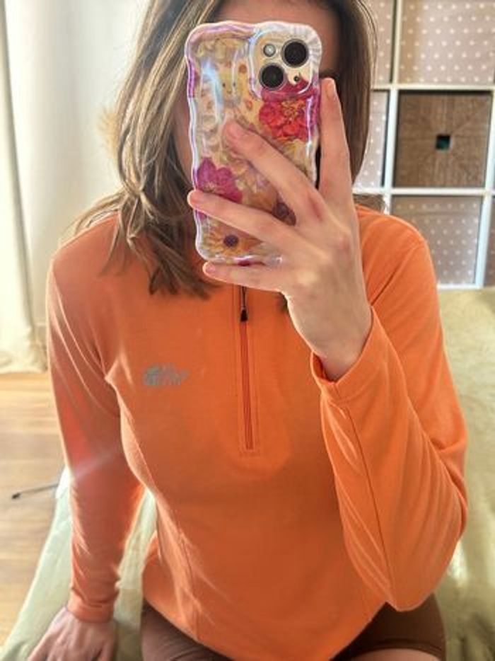 Polaire The North Face orange taille S - photo numéro 2