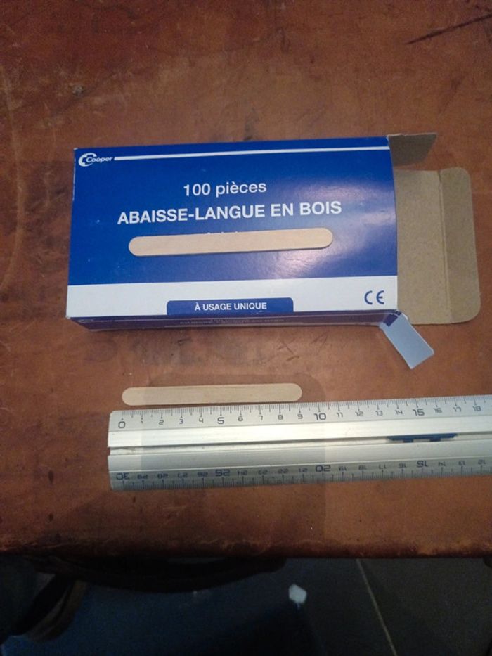 Lot abaisses langue petit modèle