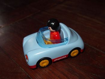 Playmobil 123 voiture cabriolet 6790