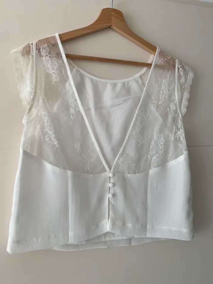 Haut cérémonie Mademoiselle R - Taille 42 - photo numéro 2