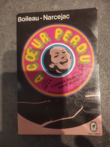 A cœur perdu Boileau-Narcejac Livre de Poche Policier 1968