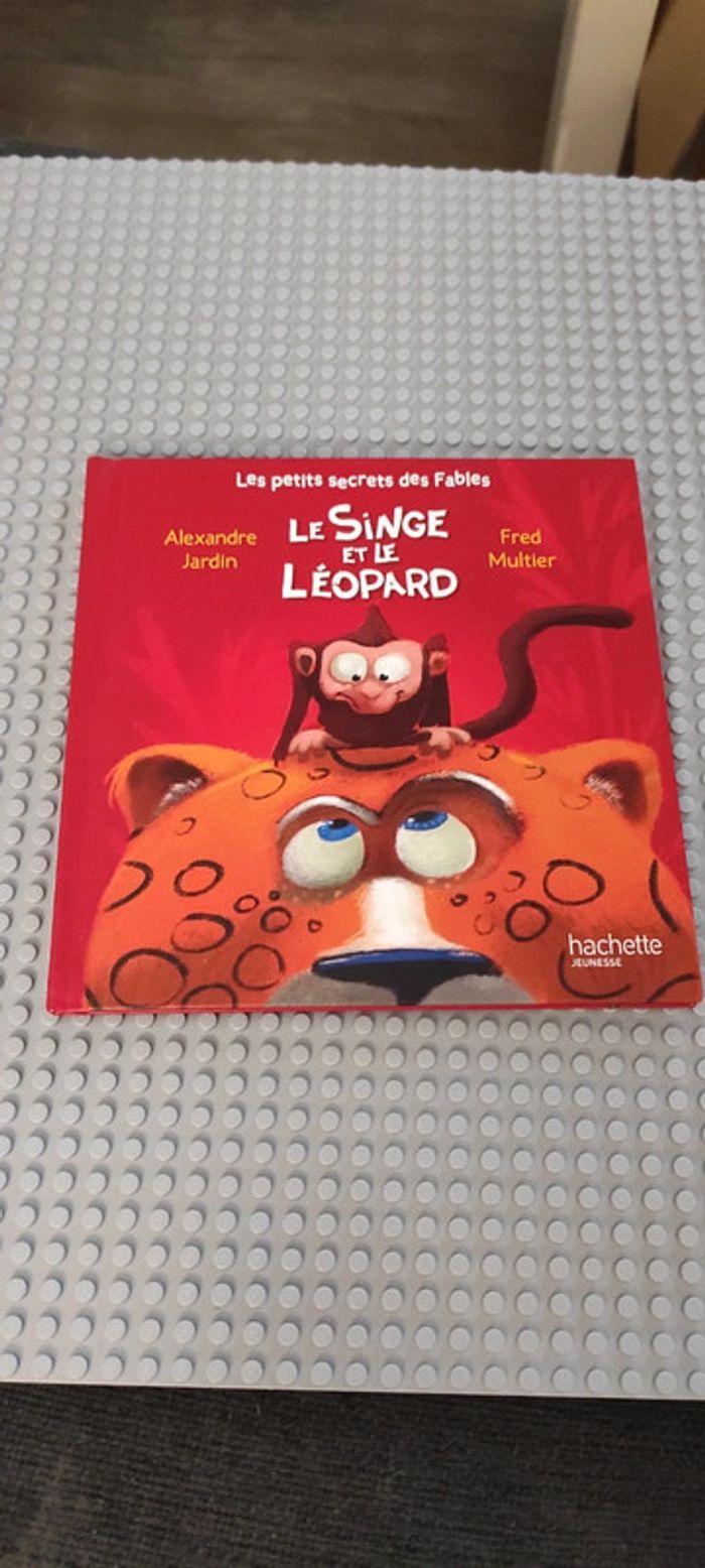 le singe et le leopard