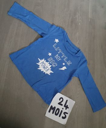 Maillot t-shirt  24mois garçon