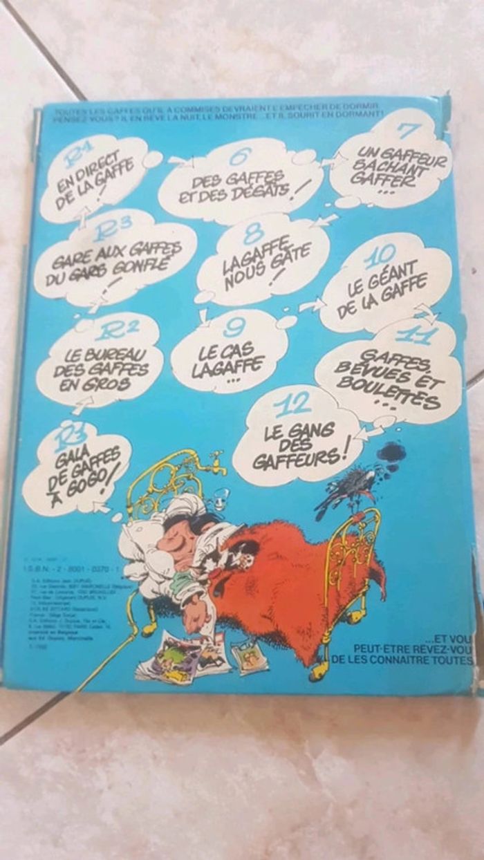 BD gaston Lagaffe R4 - photo numéro 6