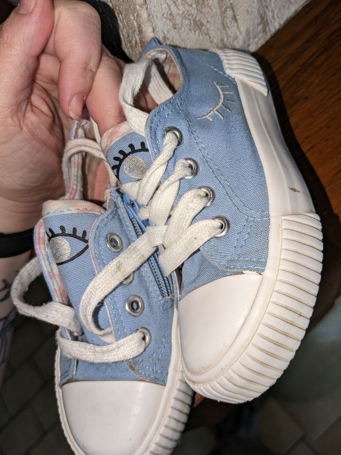 Basket toile fille - photo numéro 4