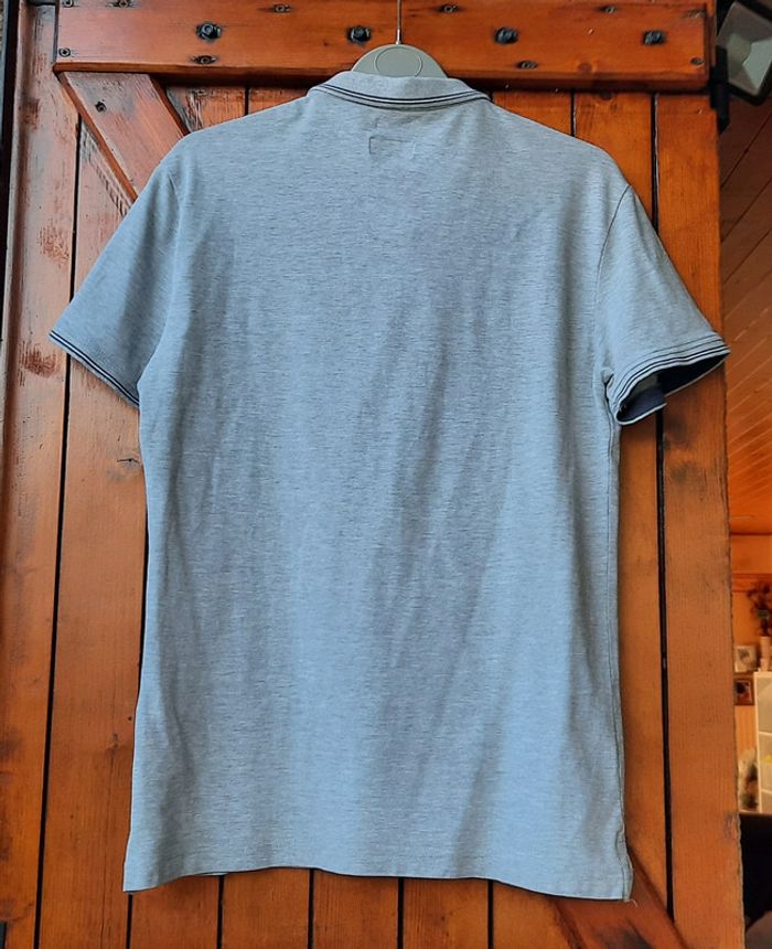 Polo gris Armani, homme, taille M - photo numéro 2