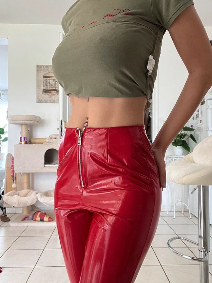 Pantalon similicuir - photo numéro 6