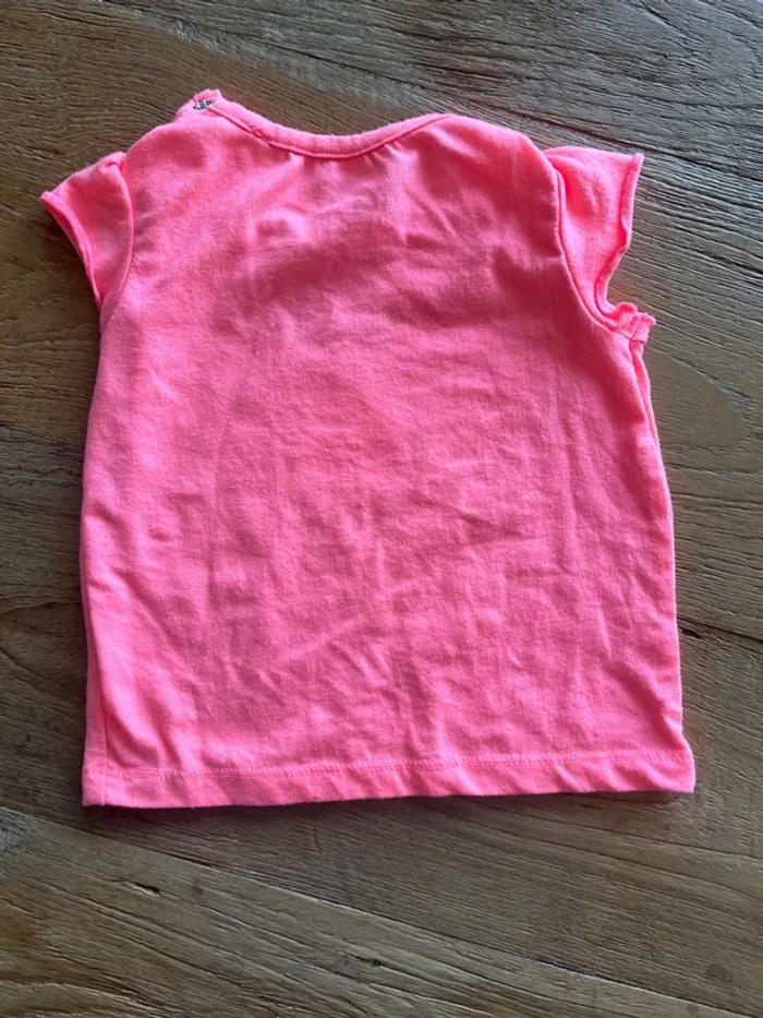 Tee shirt rose 6 mois - photo numéro 4