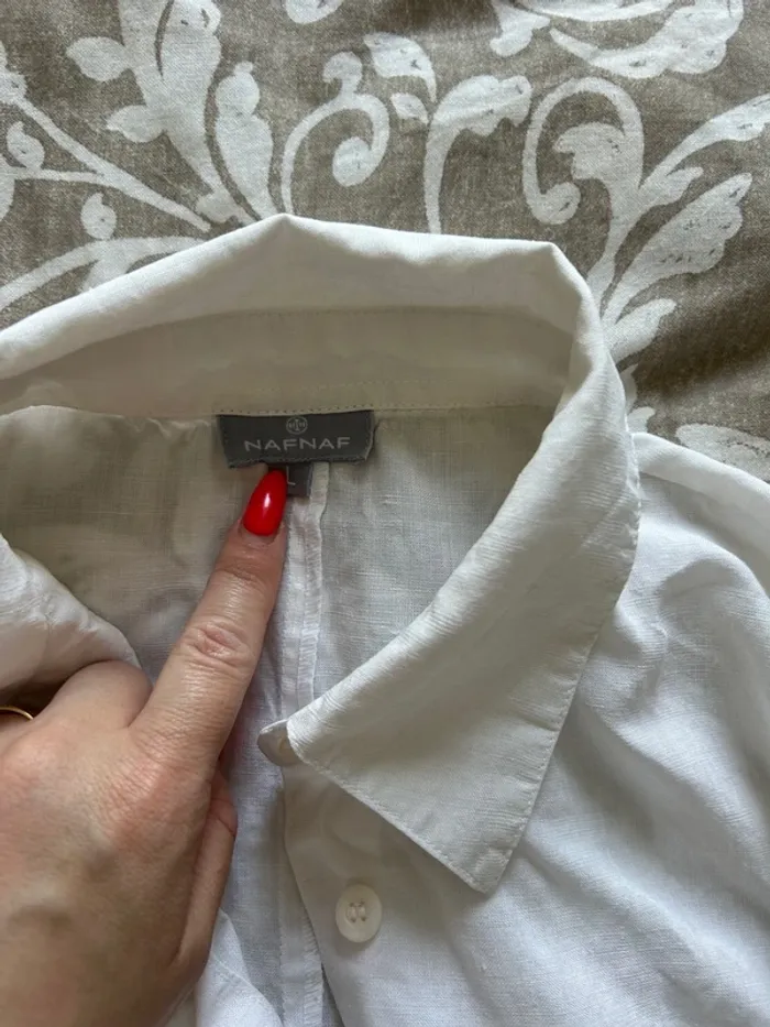 Chemise longue nafnaf taille L - photo numéro 3