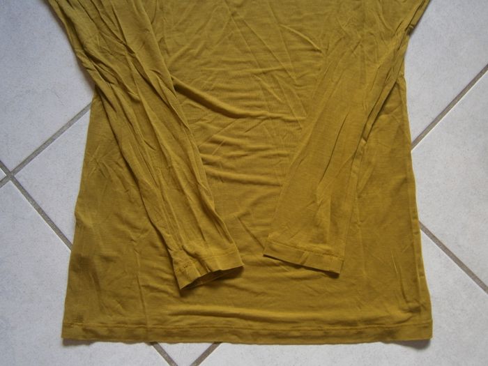 Tee-shirt ML moutarde COP COPINE Taille L - photo numéro 9