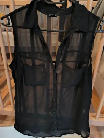 Chemisier noir Pimkie