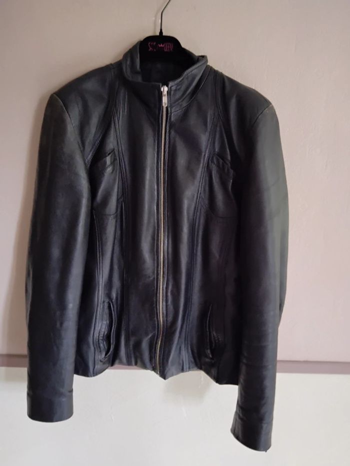 Blouson en cuir