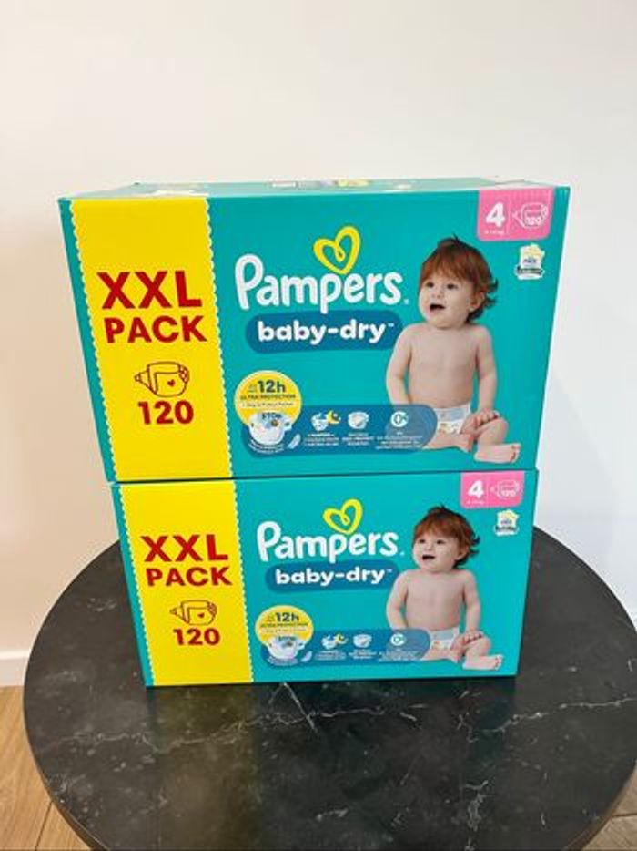 Pampers Baby-Dry Taille 4– 240 couches