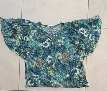 Haut manches courtes et amples pour femme