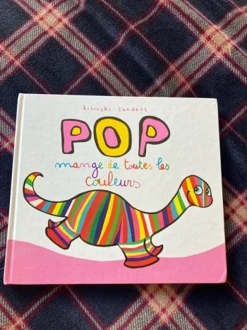 Livre Pop mange de toutes les couleurs