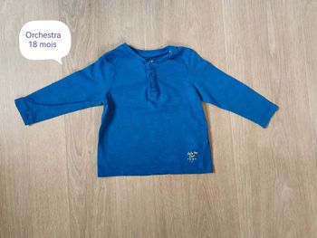Tee-shirt manches longues 18 mois
