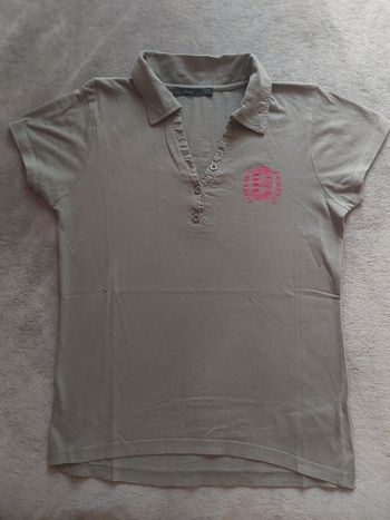 Polo Gris Femme