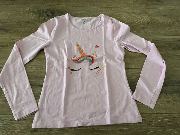 T-shirt fille manches longues 14 ans