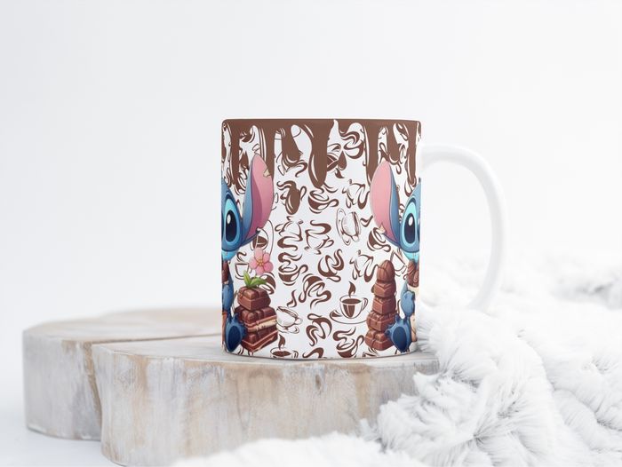 Mug stitch chocolat - photo numéro 2