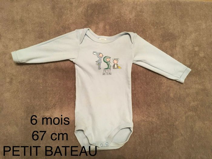 Bodi 6 mois manches longes