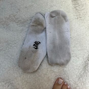 Chausettes beaucoup portées
