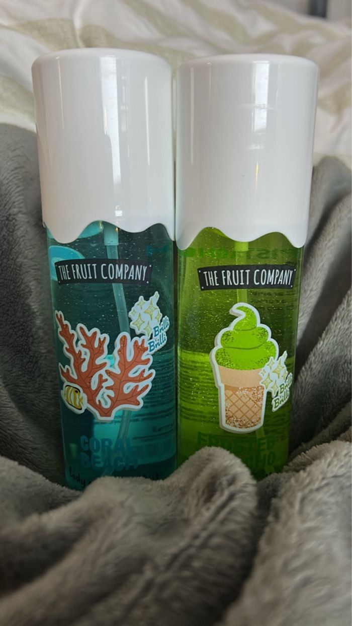 LOT Brumes fraîche et pistache