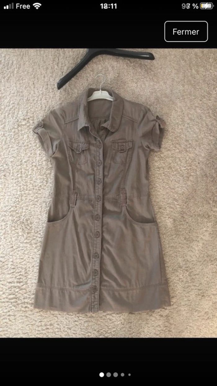 Robe kaki pimkie taille 38