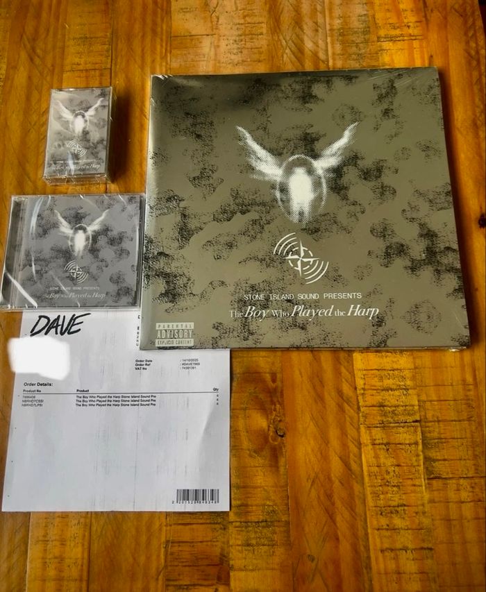 Vinyl Stone Island x Dave