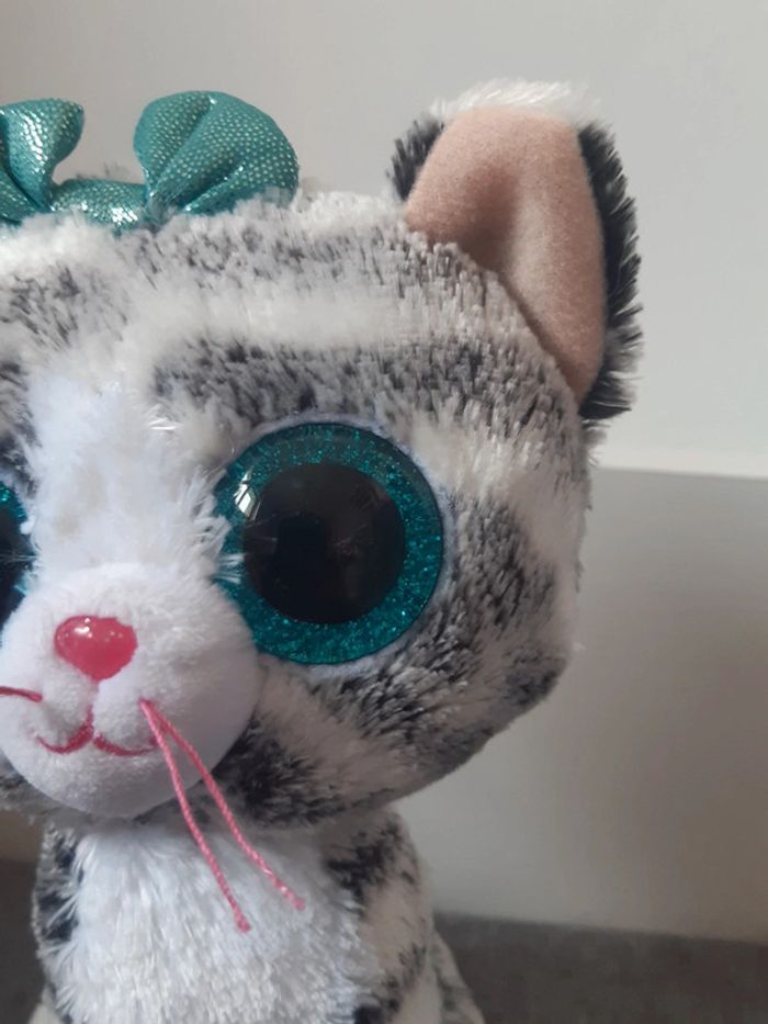 Peluche / doudou Ty Beanie Boos Quinn le chat - photo numéro 4