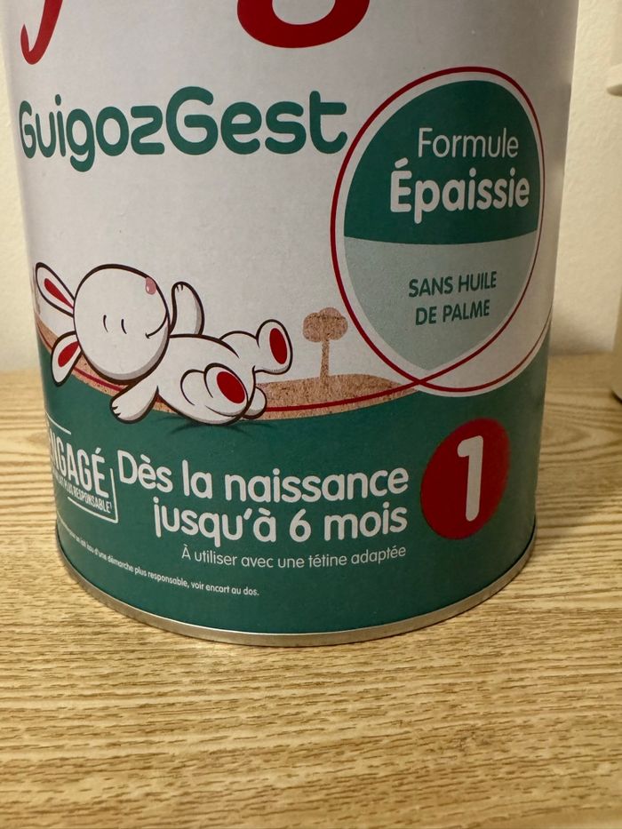 Guigoz Digest neuf – Lait épaissi pour nourrisson, DLC 2027 - photo numéro 7
