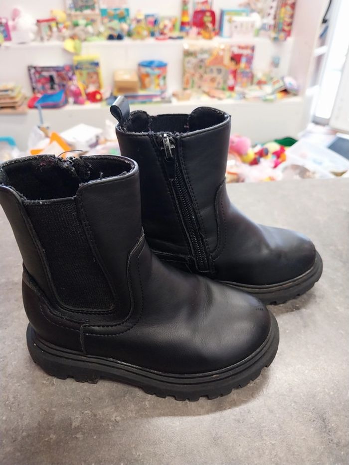 paire de bottines fille pointure 25 - photo numéro 2