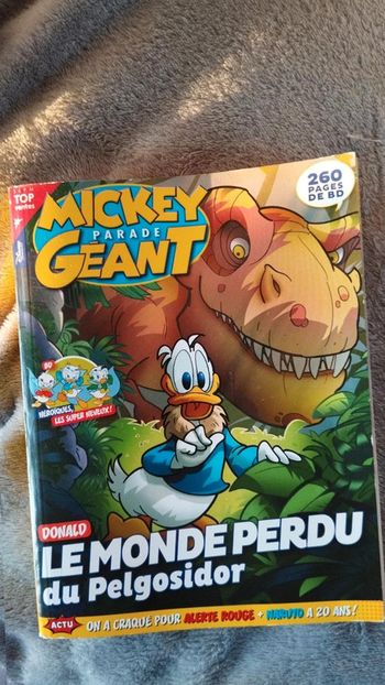 Bande dessinée Mickey parade géant