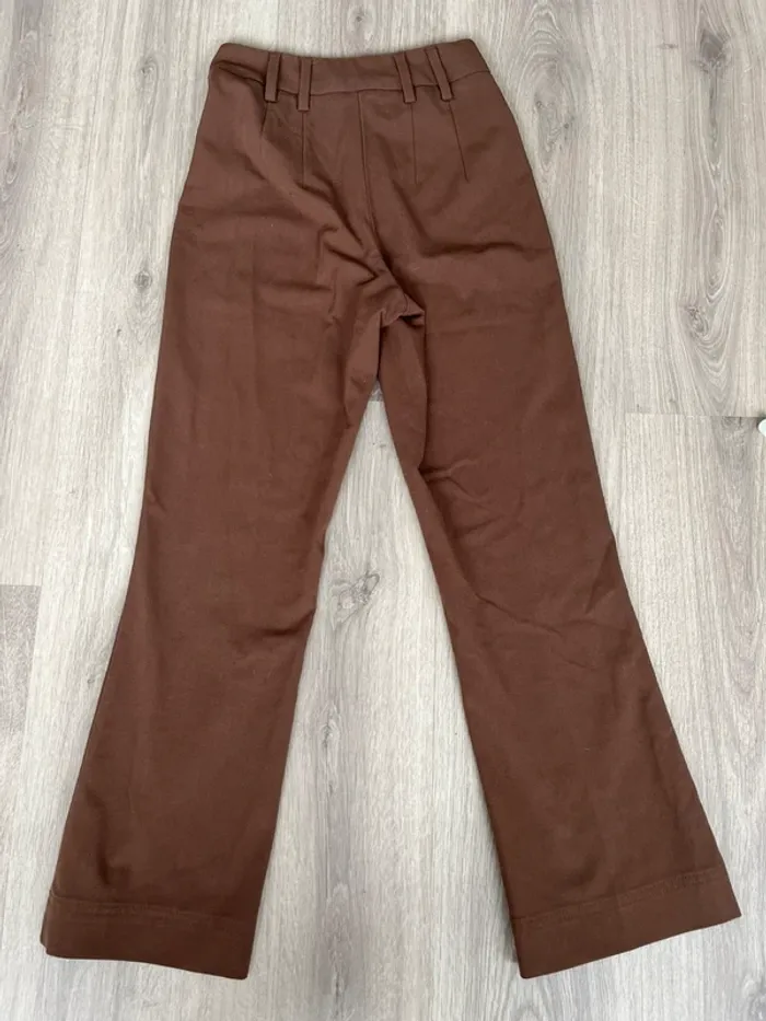 Pantalon marron Bershka 34 - photo numéro 3