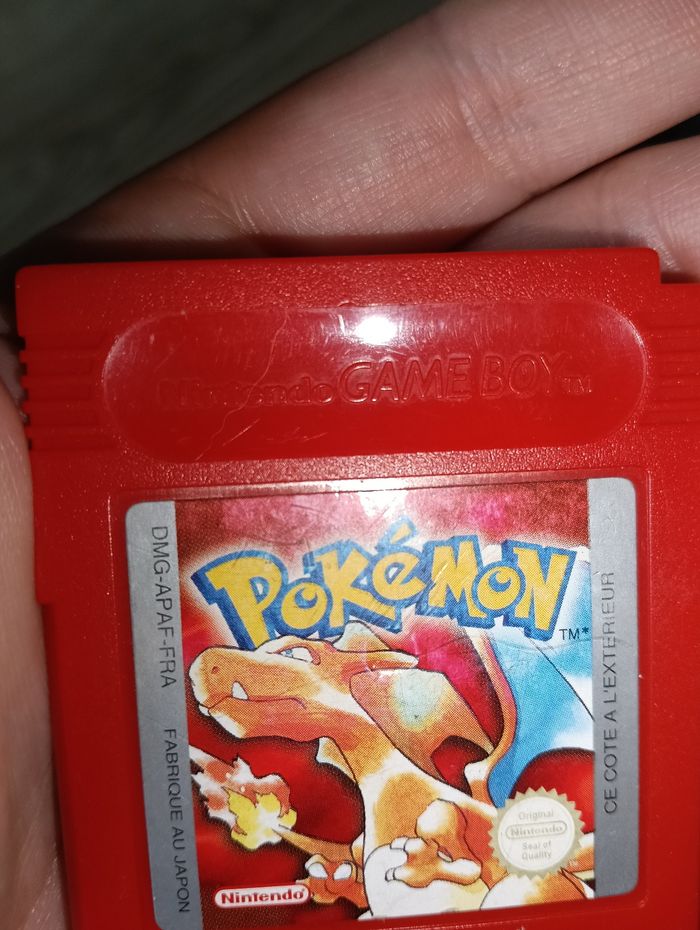 Jeux game boy pokémon rouge - photo numéro 3