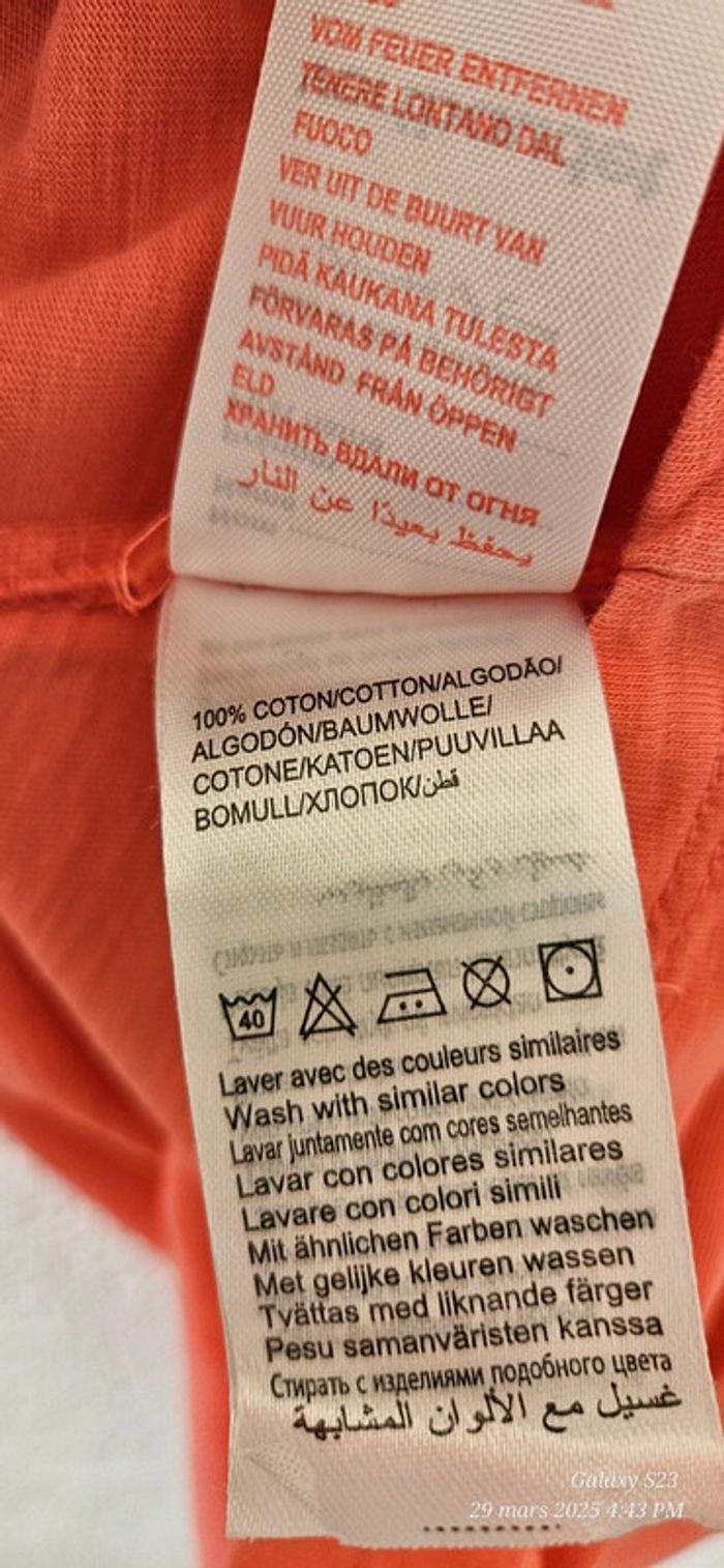 Tee-shirt manches courtes broderie anglaise 12A - photo numéro 6