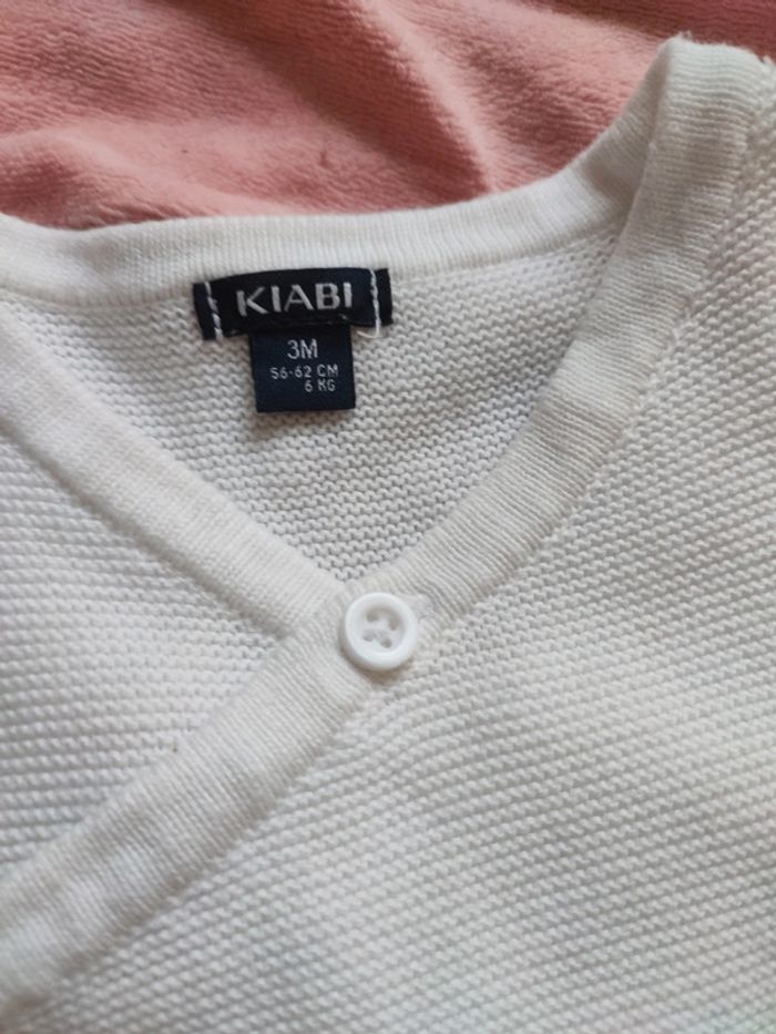 Lot 3mois 59cm Kiabi rabbit Bear Mots d'enfants - photo numéro 3