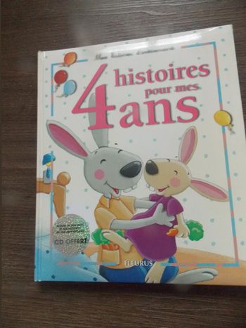 Livre histoires pour mes 4 ans +CD Fleurus