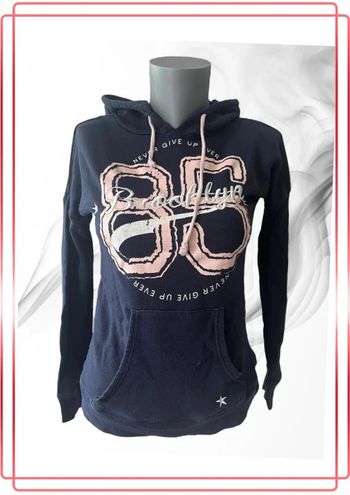 Sweat bleu à capuche – Cache cache – Taille 0