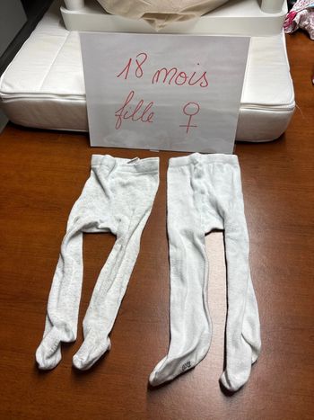 Lot de 2 collants hiver