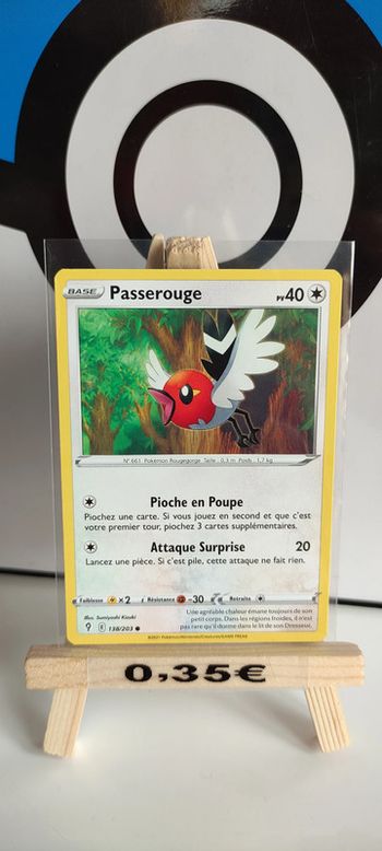 Passerouge 138/203 évolution céleste