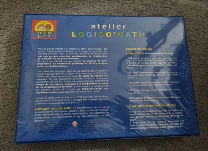 Jeu atelier logico maths ortho funny - photo numéro 2
