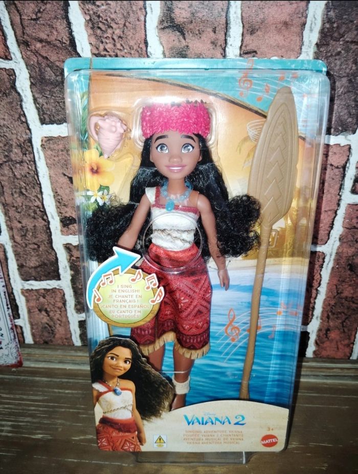 Poupée Vaiana 2 chantante Disney