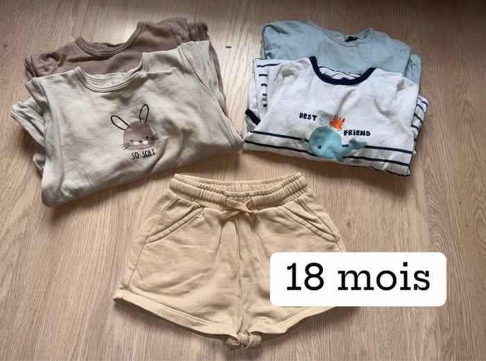 Lot de pyjamas/short bébé