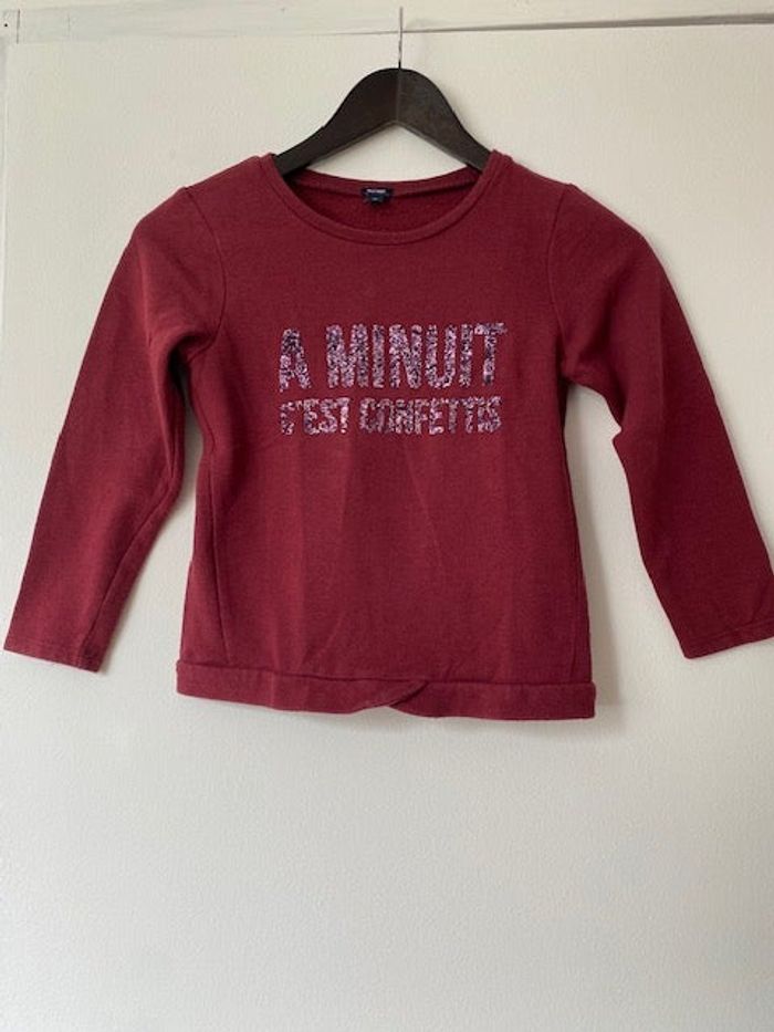 Sweat "A minuit c’est confettis"