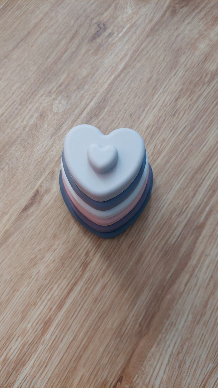 Cœur à empiler silicone - photo numéro 2