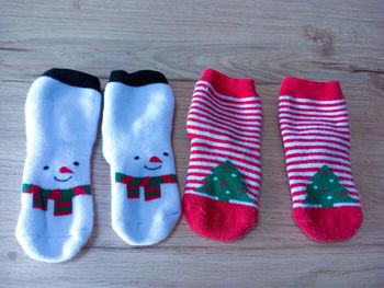 Chaussettes Bébé Theme Noel